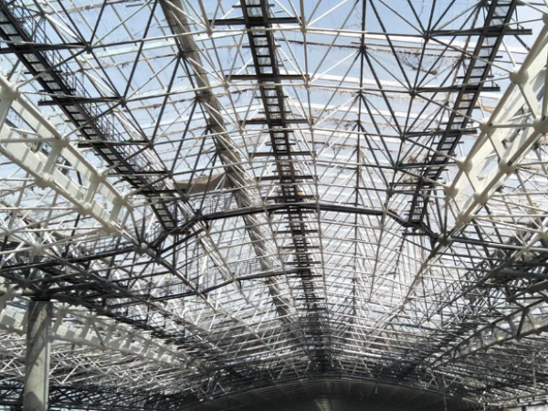 临沧收费站网架