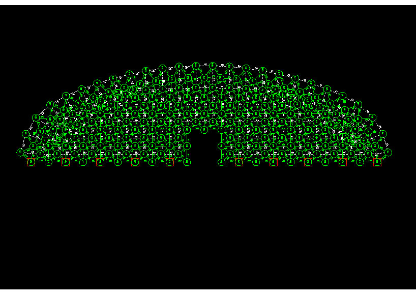 临沧锡林浩特91跨，1000米长干煤棚网架设计