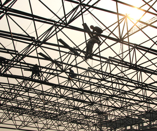 临沧厂房网架安装