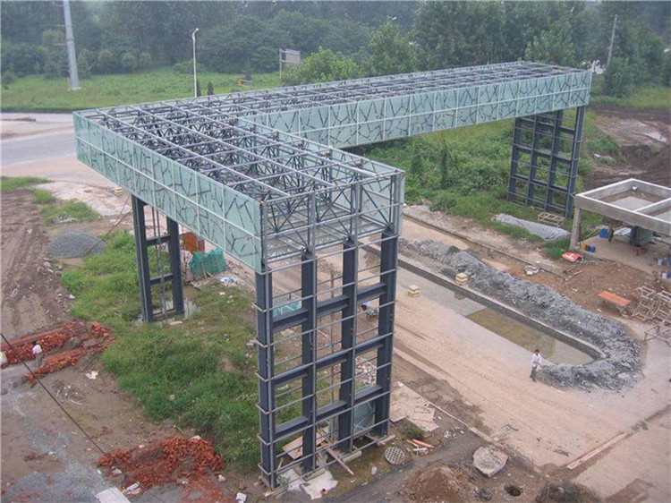 临沧收费站网架